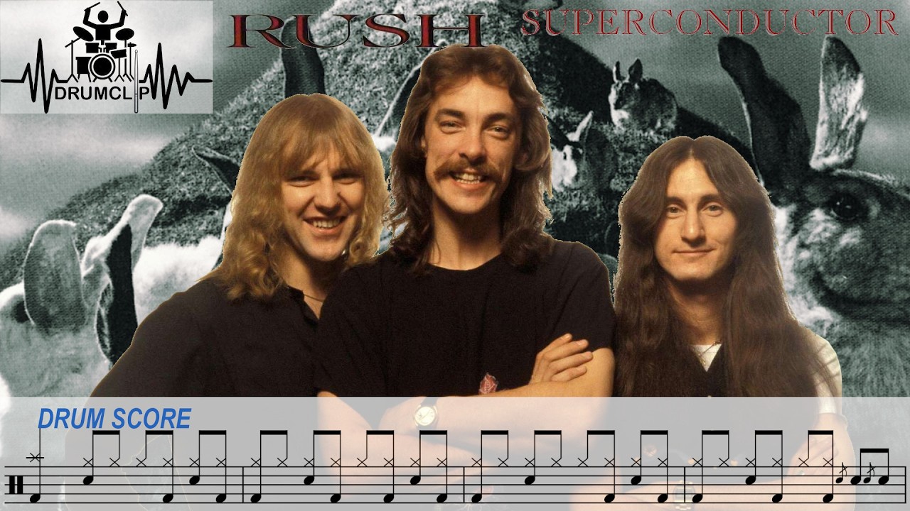 Rush - Superconductor (Drum Score)
