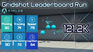 TOP 100 - Aim Lab Gridshot - 121.2K