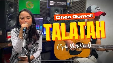 TALATAH - DEWI AZKIYA (LIVE COVER DHEA GEMOII) POJOK SUARA VERSI AKUSTIK