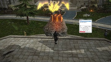 FFXIV ARR POS / Teleport Hack - Idyllshire Rock Pwned