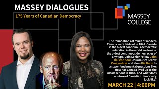 Massey Dialogues - 175 Years of Canadian Democracy