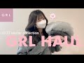 【HAUL】冬GRL新作が大当たりで可愛い🎀🖤 このアイテムたちがあれば冬越せる・・❄️ 高見えアイテムだけ厳選して紹介🐈‍⬛