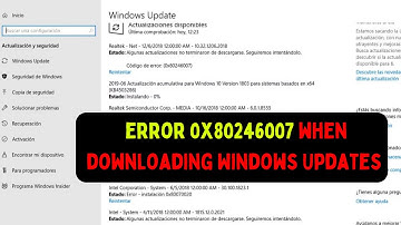 How to Fix Error 0x80246007 When Downloading Windows Updates on Windows 11
