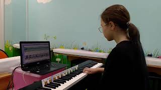 Soft Mozart Academy 2026: Anastasia (10) plays A Song RH in a minor  screenshot 3