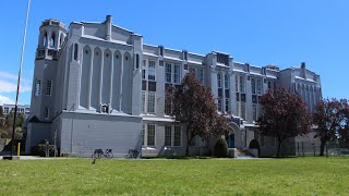 POINT GREY SECONDARY SCHOOL (Vancouver Canada - High School in West POINT GREY) - Walking TOUR