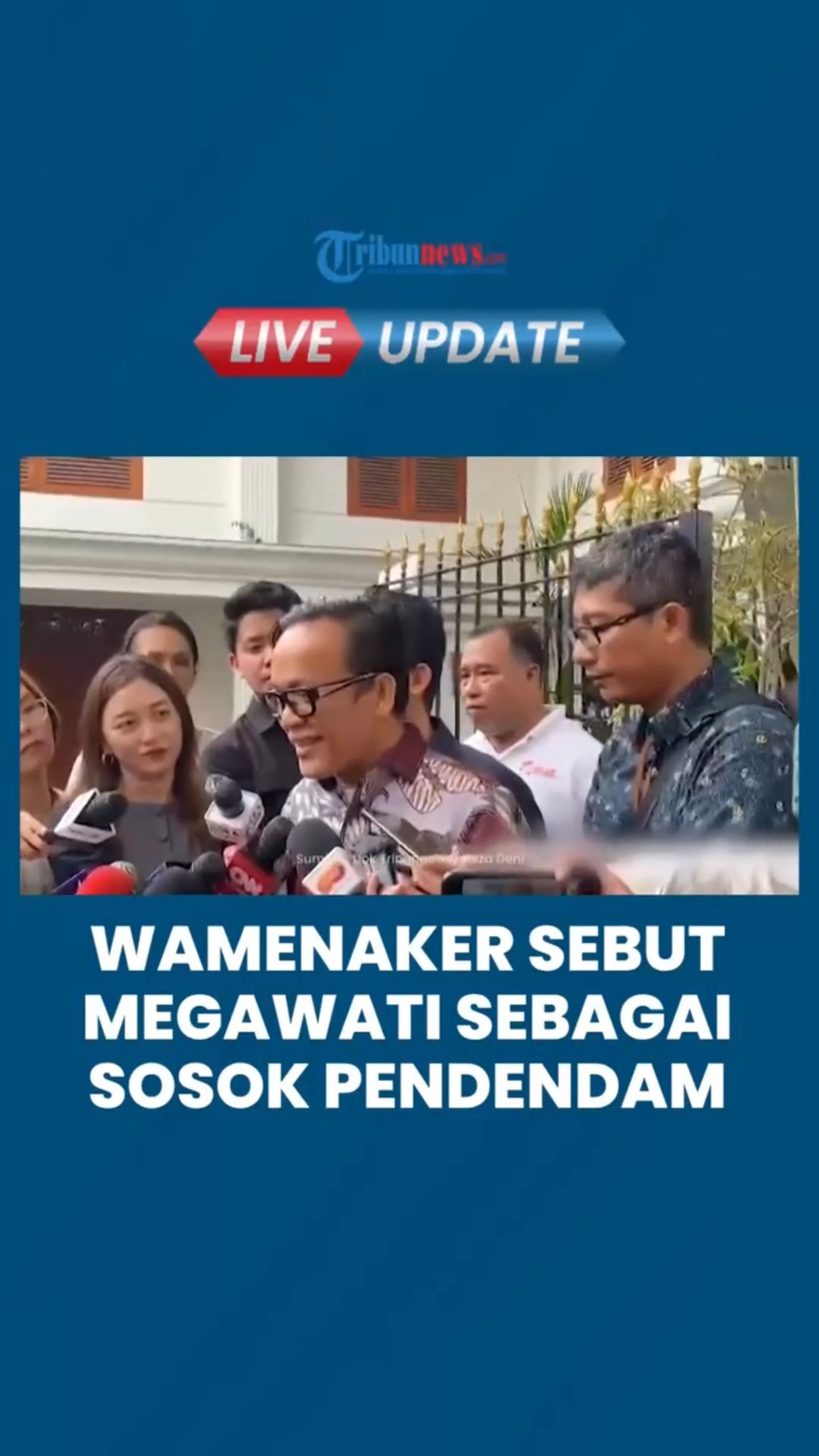 Soal Surat Edaran Penundaan Retret Akmil dari Ketum PDIP, Wamenaker Sebut Megawati Sosok Pendendam