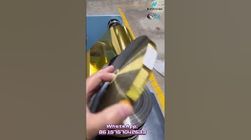 Mini hot stamping foil slitting machine#slitterrewinder #slitter #hotstamping #thermaltransfer