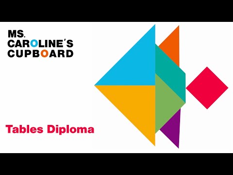 Video: Hoe Tafels Te Regelen Voor Een Diploma