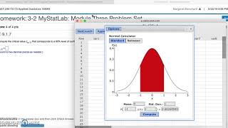 Module 3 Problem #1 StatCrunch