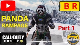 PANDA RAMPAGE | PART 1 | CALL OF DUTY MOBILE | BATTLE ROYALE screenshot 3