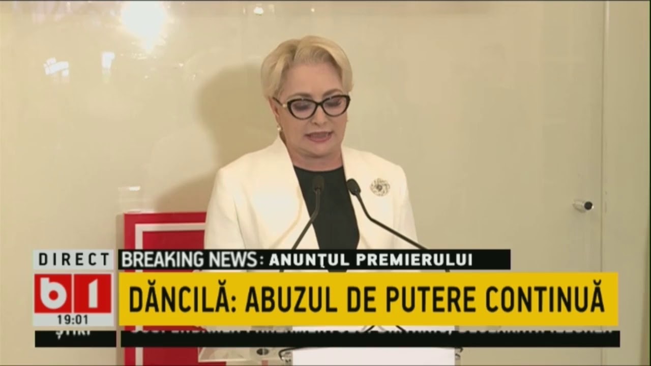 Viorica Dăncilă, după ultimul refuz al lui Iohannis: 'Nu îmi este teamă să mergem în Parlament newspaper mockup