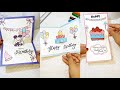 Easy Birthday Card Ideas || Creative Pop-up Birthday Card Ideas || 🎂🎊🎂