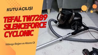 Tefal Tw7289 Silence Force Cyclonic Kutu Açılışı