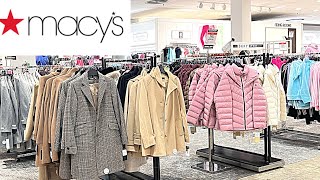 MACY’S WOMEN’S BEST COATS \& JACKETS SHOP DEALS at MACY’S \/BROWSE WITH ME