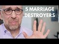 5 Habits That Wreck Marriages: What to Avoid