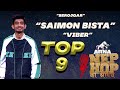 Berojgar  saimon bista viber  arna nephop ko shreepech  full individual performance  top 9