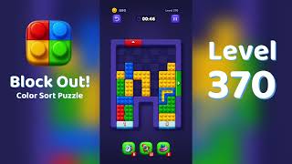 Block Out Level 370 Walkthrough 🧩 | All Levels Solution | Mini Boss