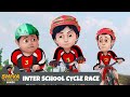 Inter school cycle race  shiva    ep 5 funny action cartoon  shiva tv show 2024 hindi