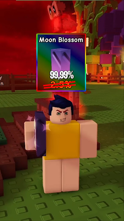 99,99% Chance to Get MOON BLOSSOM Seed not a Joke at Grow a Garden πΏπ #roblox #growagarden