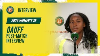 Gauff Semi-final post-match interview | Roland-Garros 2024 Resimi