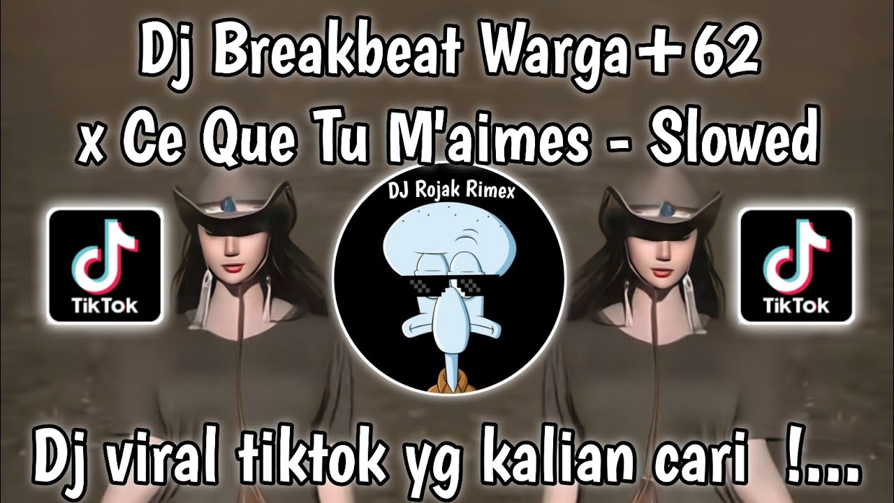 DJ BREAKBEAT WARGA +62 X CE QUE TU M'AIMES FT ALL VIRAL TIKTOK | DJ TEMBAK TEMBAK PANGANA