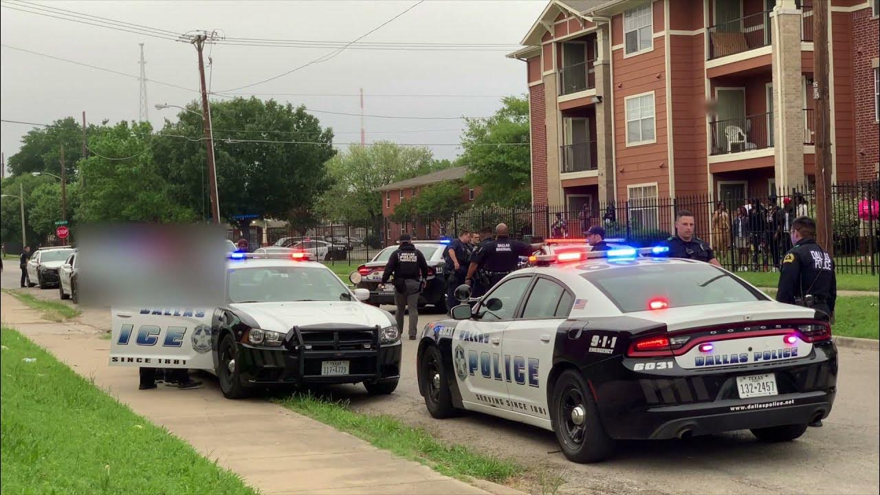 Six Detained Following A Police Chase In Dallas YouTube