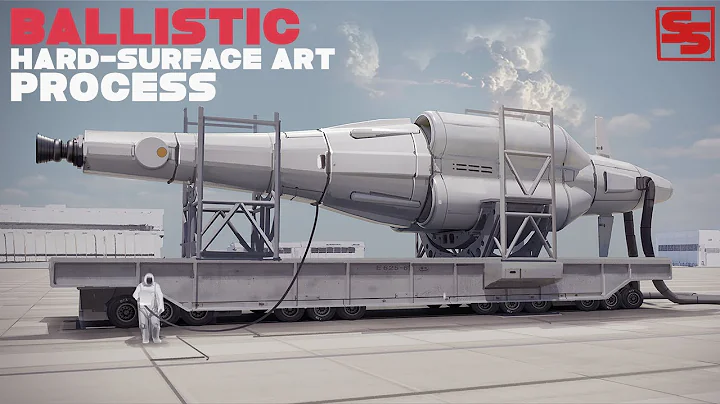 Hardsurface Modeling Timelapse: Ballistic Ship Concept
