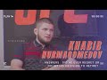 Khabib nurmagomedov interview  did he ever regret or doubt his decision to retire wise words 