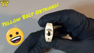 [003] 30MM Brinks Brass Padlock - Obtaining My LPU Yellow Belt #locksport #lockpicking #brinks