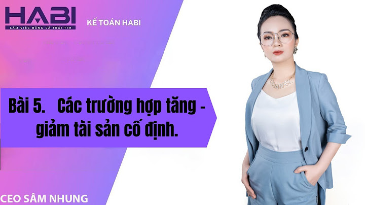 Nguyên nhân tài sản cố định tăng