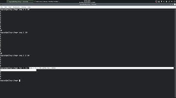 seq | Linux | Command Line