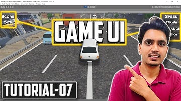 Game UI in Unity | Simple Car Game Tutorial 07