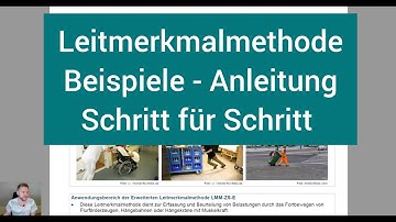 Leitmerkmalmethode erklärt | Anleitung | Beispiele | Gefährdungsbeurteilung | Physische Belastung