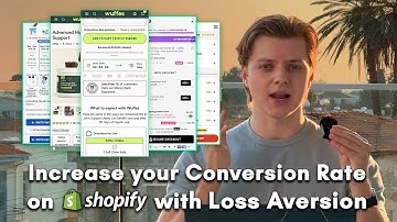 Increase Your Conversion Rate INSTANTLY With LOSS AVERSION CRO [Shopify 2025]