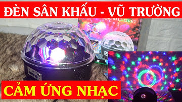 Đèn Led Sân Khấu Xoay 7 Màu Cảm Ứng Theo Nhạc | Đèn Sân Khấu Cảm Ứng Theo Nhạc | ANH KIỆT STORE
