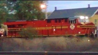 Norfolk Southern Heritage Unit 8114 + BNSF Power on NS 310 Train