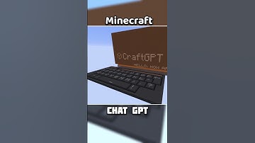 Chat Gpt in minecraft! 😳