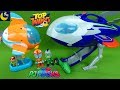 PJ Masks VS Top Wing Toys Catboy Super Moon Adventure HQ Rocket Ship Swift Rescue Toy Video 2 