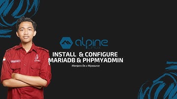 Alpine linux - #4 Instalasi dan konfigurasi Database dengan mariadb dan phpmyadin