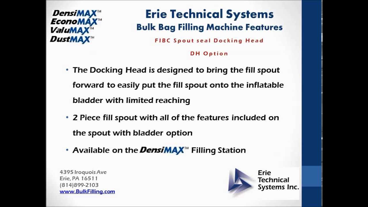 Bulk Filling Machine, FIBC Spout Seal Docking Head