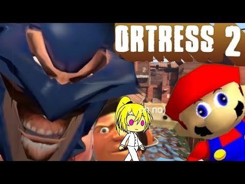 FNAF reacts to "If Mario was in... Team Fortress 2"