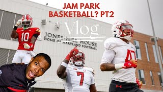 Football vs basketball? D1 edition (End Of Semester Vlog)