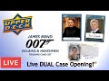 LIVE DUAL CASE BREAK: 2020 Upper Deck James Bond Villains & Henchmen - The Autograph Hunt Begins!