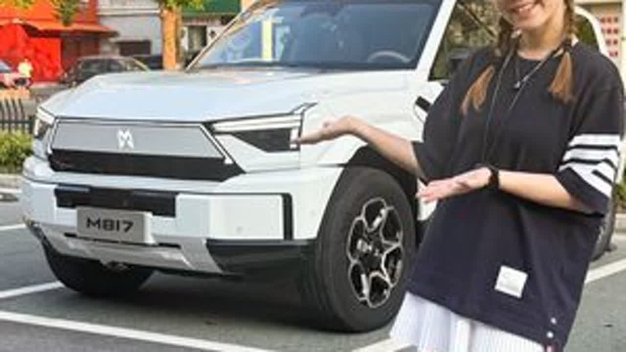 猛士M817试驾体验，带华为智驾的普拉多 #猛士m817 #越野 #试车