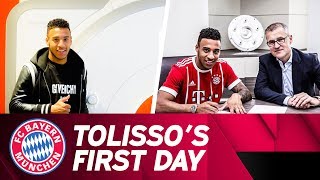 Corentin Tolisso's First Day at FC Bayern! ✅