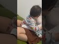抱っこな息子👶