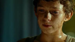 Worried Lucas finally found his mother and wailed