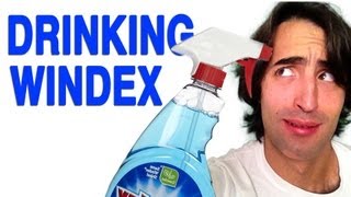 Drinking Windex