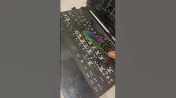 Watch me destroy a old laptop #shorts #asmr #asmrsounds #laptop #computer #destroy