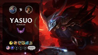 Yasuo Jungle vs Jarvan IV - NA Master Patch 13.16